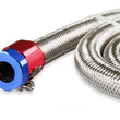 Load image into Gallery viewer, Mr Gasket Mr. Gasket Braided Steel Fuel Line Kit - 3/8 Inch x 3 Foot 1526 - Installation View