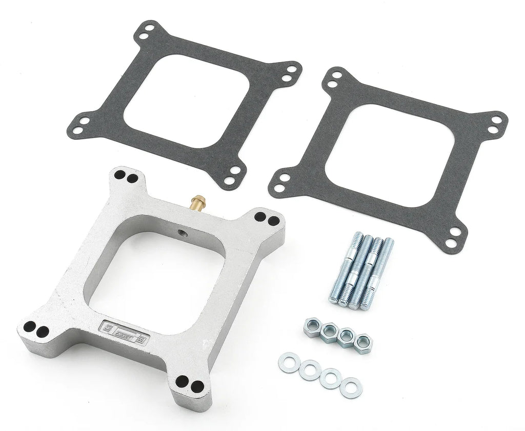 Mr Gasket Mr. Gasket Carburetor Spacer Kit - 1 Inch with 3/8 Inch PCV Tube