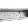 Load image into Gallery viewer, Mr Gasket Mr. Gasket Cast Aluminum Ball Milled Center Bolt Valve Covers - Polished 6856G - Side View