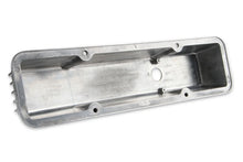 Load image into Gallery viewer, Mr Gasket Mr. Gasket Cast Aluminum Finned Valve Covers - Polished 6855G - Side View