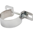 Load image into Gallery viewer, Mr Gasket Mr. Gasket Chrome Coil Holder Bracket with Bolt - Horizontal  Mount 9777 - Back View