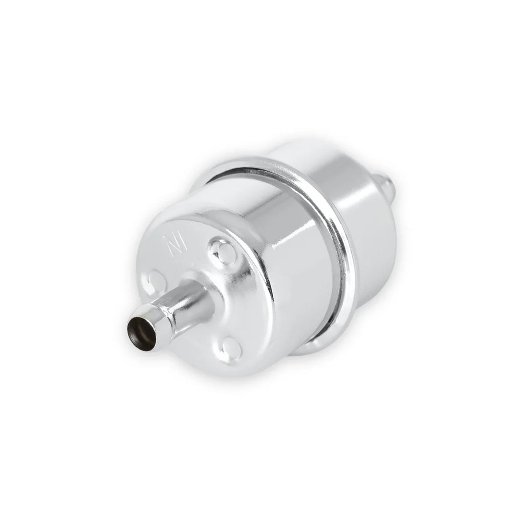 Mr Gasket Mr. Gasket Chrome Fuel Filter - Fits 3/8 Inch Hose 9746 - Main Product View