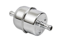 Load image into Gallery viewer, Mr Gasket Mr. Gasket Chrome Fuel Filter - Fits 5/16 Inch Hose 9745 - Back View
