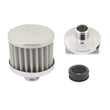 Load image into Gallery viewer, Mr Gasket Mr. Gasket Chrome Valve Cover Breather - Push On Style 2049G
