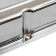Load image into Gallery viewer, Mr Gasket Mr. Gasket Chrome Valve Covers - Dual Cap Holes 9800 - Installation View