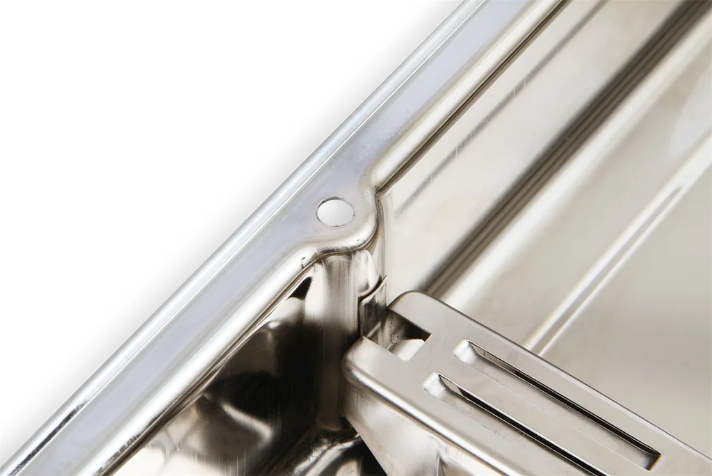 Mr Gasket Mr. Gasket Chrome Valve Covers - Dual Cap Holes 9800 - Additional View 9