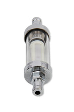 Load image into Gallery viewer, Mr Gasket Mr. Gasket Clearview Inline Fuel Filter - 3/8 Inch 9748 - Side View