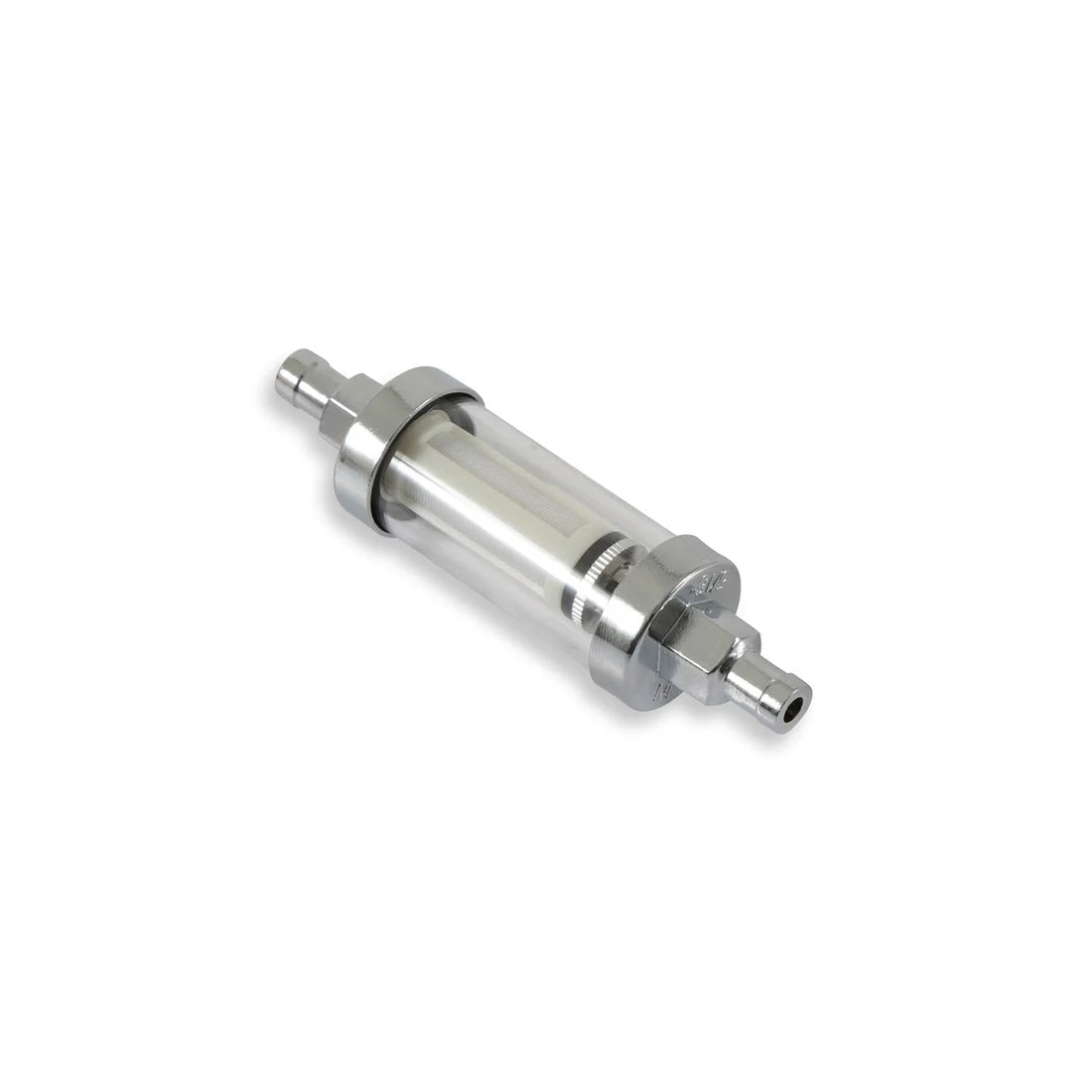 Mr Gasket Mr. Gasket Clearview Inline Fuel Filter - 5/16 Inch 9747 - Side View