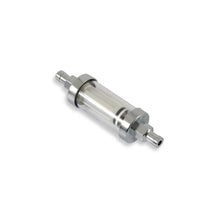 Load image into Gallery viewer, Mr Gasket Mr. Gasket Clearview Inline Fuel Filter - 5/16 Inch 9747 - Side View
