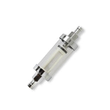 Load image into Gallery viewer, Mr Gasket Mr. Gasket Clearview Inline Fuel Filter - 5/16 Inch 9747 - Installation View