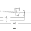 Load image into Gallery viewer, Mr Gasket Mr. Gasket Engine Oil Dipstick &amp; Tube - Chrome 6237 - Side View