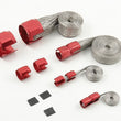 Load image into Gallery viewer, Mr Gasket Mr. Gasket Flex-Braid Hose Sleeve Kit - Red 8090
