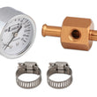 Load image into Gallery viewer, Mr Gasket Mr. Gasket Fuel Block with 0-15 PSI Fuel Pressure Gauge 1560 - Main Product View