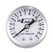 Load image into Gallery viewer, Mr Gasket Mr. Gasket Fuel Block with 0-15 PSI Fuel Pressure Gauge 1560 - Side View