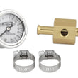 Load image into Gallery viewer, Mr Gasket Mr. Gasket Fuel Block with 0-15 PSI Liquid Filled Fuel Pressure Gauge 1564 - Main Product View