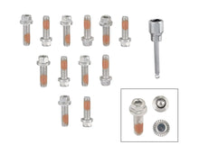 Load image into Gallery viewer, Mr Gasket Mr. Gasket Headlock Locking Header Bolts - M8-1.25 x 25mm - Set of 12 2235G