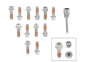 Mr Gasket Mr. Gasket Headlock Locking Header Bolts - M8-1.25 x 25mm - Set of 12 2235G
