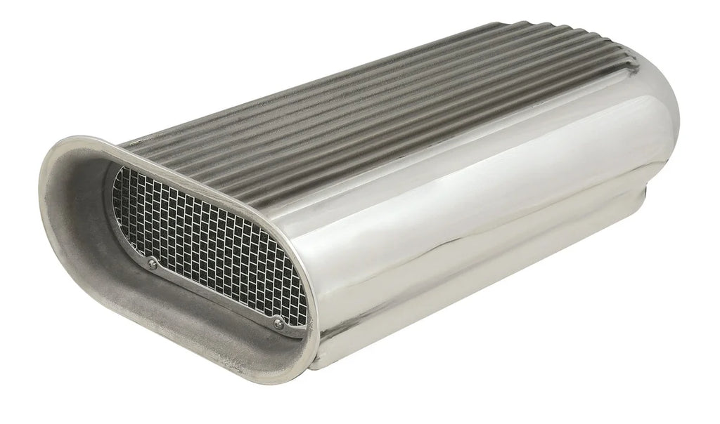 Mr Gasket Mr. Gasket Hilborn Style Scoop - Dual  4-Barrel - Polished Aluminum 5233