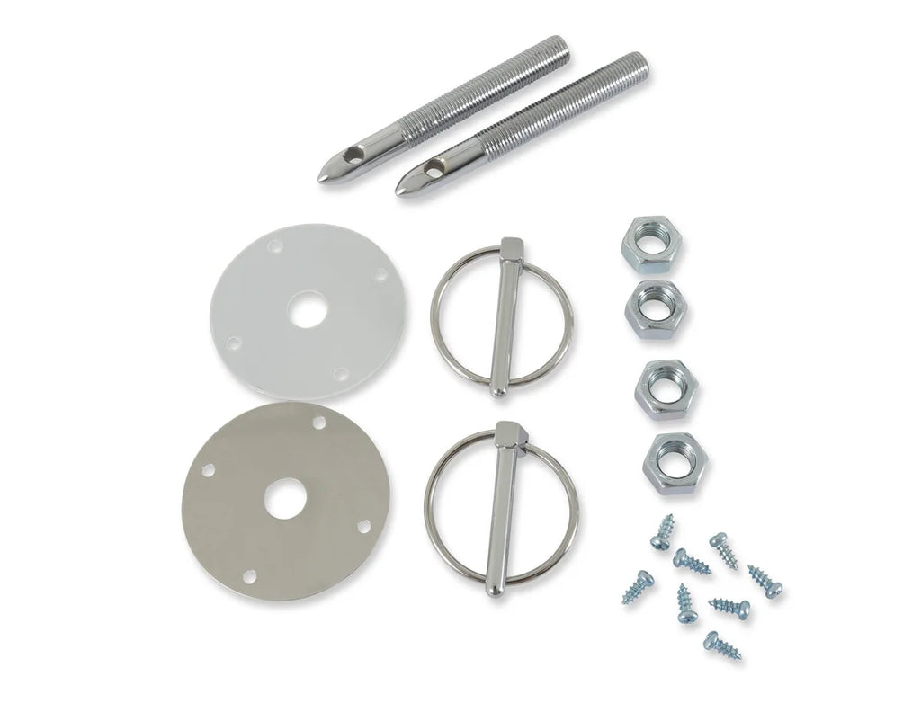 Mr Gasket Mr. Gasket Hood & Deck Pinning Kits - With Screw-On Scuff Plates 1017 - Main Product View