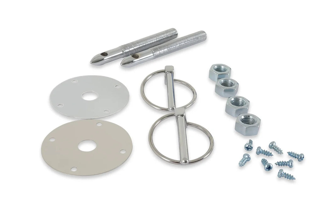Mr Gasket Mr. Gasket Hood & Deck Pinning Kits - With Screw-On Scuff Plates 1017 - Side View