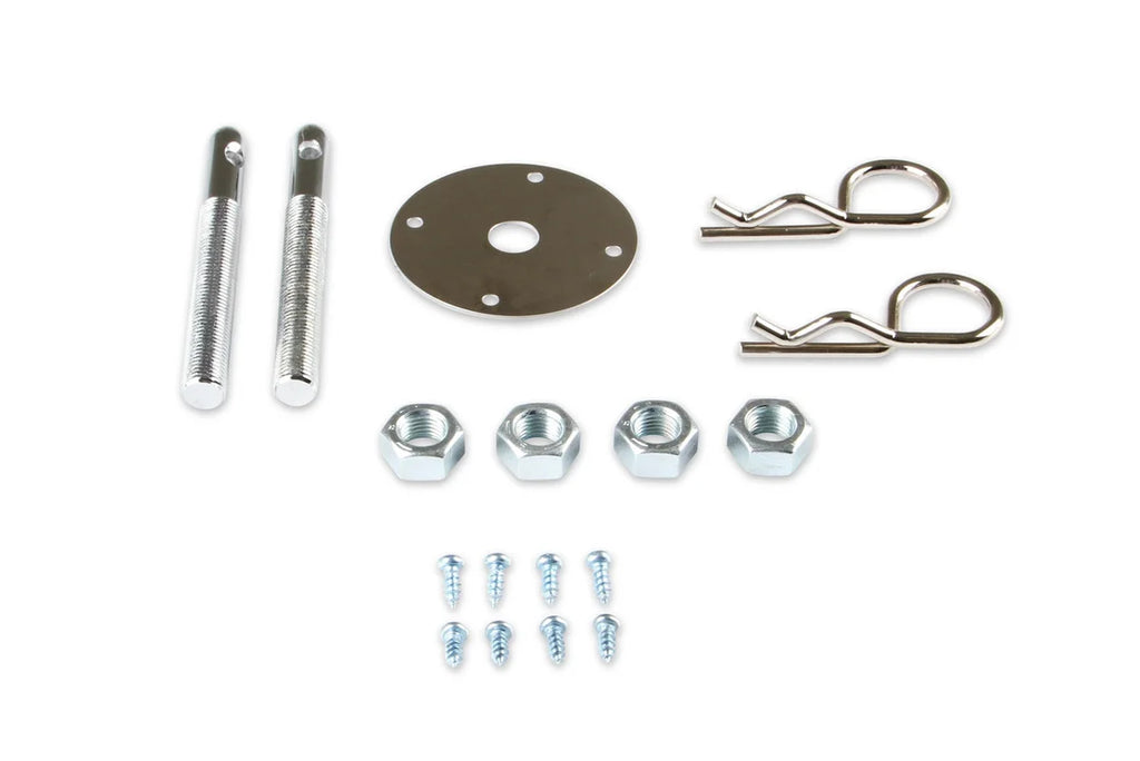 Mr Gasket Mr. Gasket Hood Pins Kit - 7/16 Inch - Safety Pins 1016 - Back View