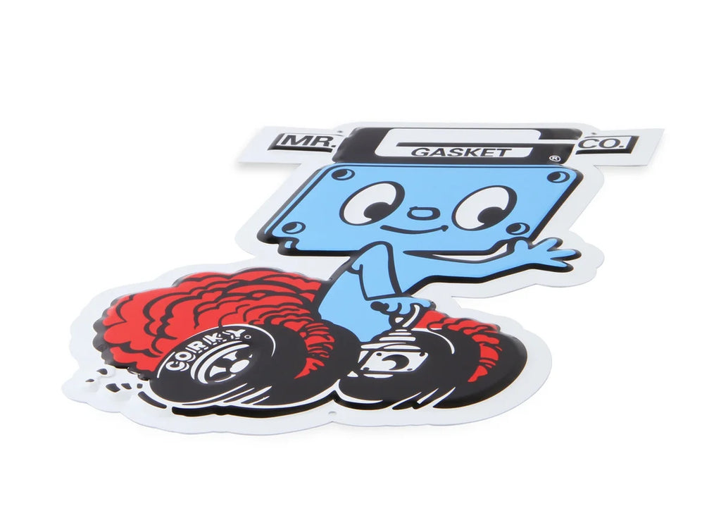 Mr Gasket Mr Gasket Metal Sign 4C - Side View
