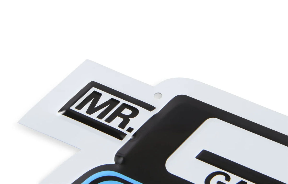 Mr Gasket Mr Gasket Metal Sign 4C - Back View