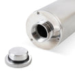 Load image into Gallery viewer, Mr Gasket Mr. Gasket Overflow Tank - 3 Inch Diameter 10" Height Polished Stainless Steel 9133 - Additional View 6