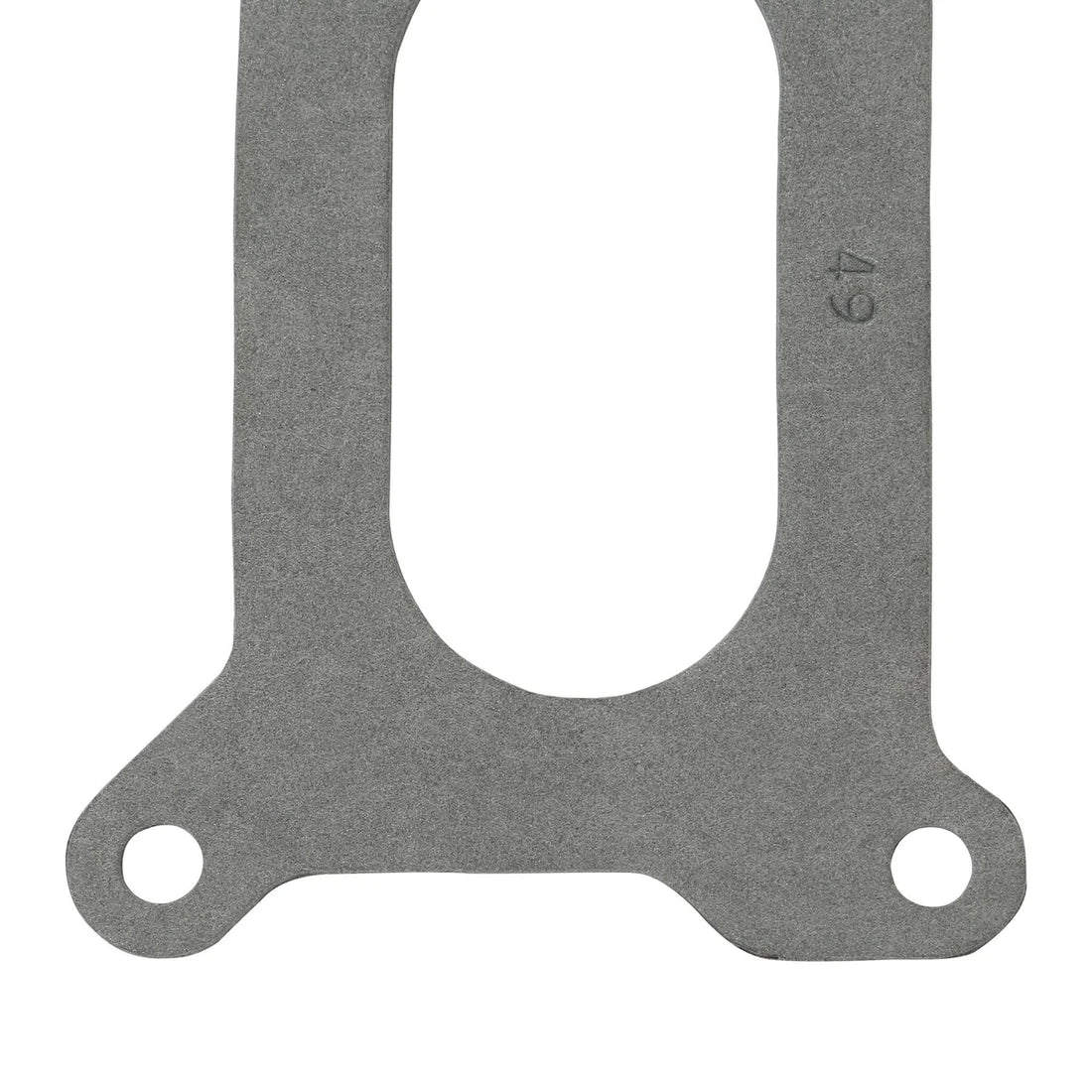 Mr Gasket Mr. Gasket Performance Carb Base Gasket - Open Center,Bulk Packaged w/ UPC Label 49G - Back View