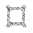 Load image into Gallery viewer, Mr Gasket Mr. Gasket Performance Carburetor Base Gasket - Open Center - Skin Packaged 54C - Main Product View