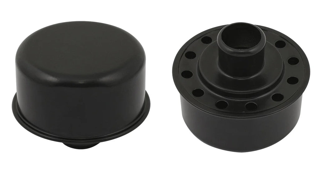 Mr Gasket Mr. Gasket Push-On Breather - Flat Black 9810BP