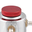 Load image into Gallery viewer, Mr Gasket Mr. Gasket Radiator Fluid Reservoir / Recovery Tank - Polished Aluminum 9135 - Side View