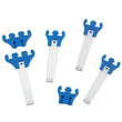 Load image into Gallery viewer, Mr Gasket Mr. Gasket Standard Wire Loom Kit - Chrome / Blue 9881 - Main Product View