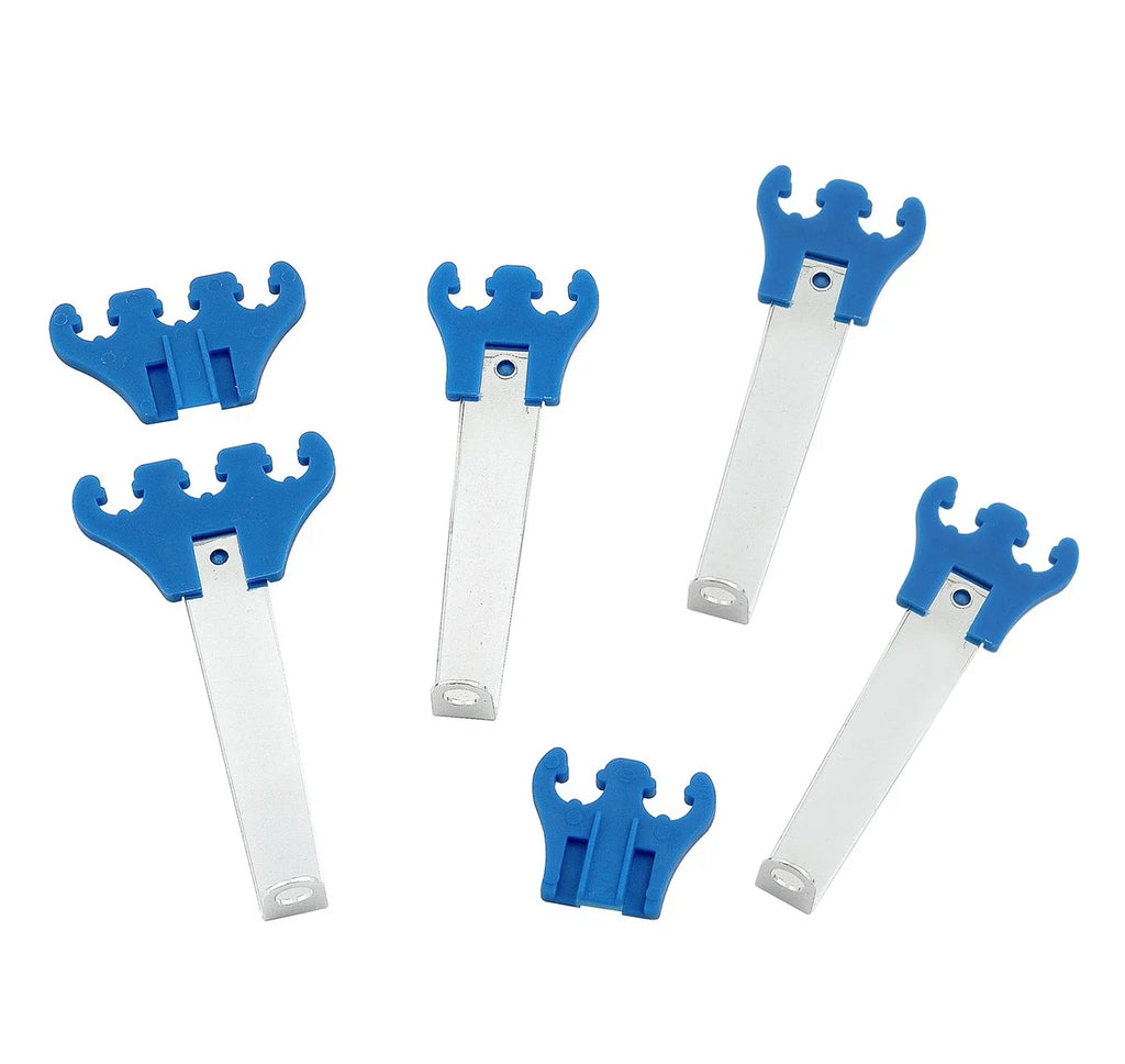 Mr Gasket Mr. Gasket Standard Wire Loom Kit - Chrome / Blue 9881 - Main Product View