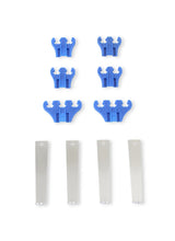 Load image into Gallery viewer, Mr Gasket Mr. Gasket Standard Wire Loom Kit - Chrome / Blue 9881 - Side View