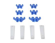 Load image into Gallery viewer, Mr Gasket Mr. Gasket Standard Wire Loom Kit - Chrome / Blue 9881 - Back View