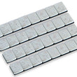 Load image into Gallery viewer, Mr Gasket Mr. Gasket Wheel Weights - Self Adhesive - Lead Free 1428LF - Side View