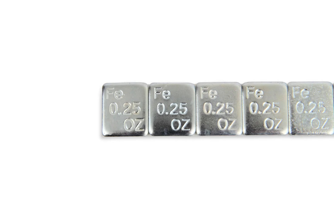Mr Gasket Mr. Gasket Wheel Weights - Self Adhesive - Lead Free - 5 Lbs. - Back View
