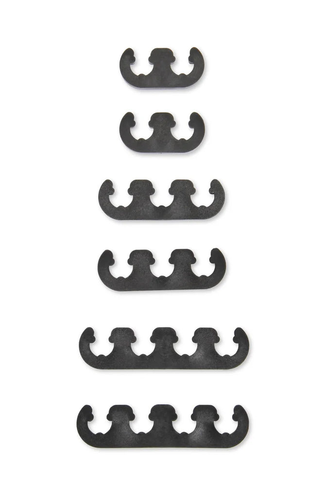 Mr Gasket Mr. Gasket Wire Separators - Plastic - 7 mm / 8 mm - Black 9728 - Side View