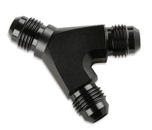 Load image into Gallery viewer, Mr Gasket Mr. Gasket Y Adapter -6 AN -6 AN -6 AN Black 1006-BL - Main Product View