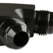 Load image into Gallery viewer, Mr Gasket Mr. Gasket Y Adapter -8 AN -8 AN -8 AN Black 1008-BL - Side View