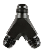 Load image into Gallery viewer, Mr Gasket Mr. Gasket Y Adapter -8 AN -8 AN -8 AN Black 1008-BL - Detail View