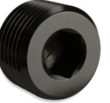 Load image into Gallery viewer, Mr Gasket NPT Plug - 6061 Aluminum Construction 493205-BL - Detail View