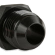 Load image into Gallery viewer, Mr Gasket O-Ring Straight Thread to AN Flare Fitting - 6061 Aluminum Construction 480009-BL - Side View