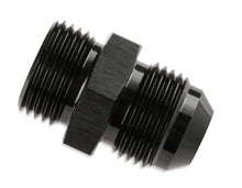 Load image into Gallery viewer, Mr Gasket O-Ring Straight Thread to AN Flare Fitting - 6061 Aluminum Construction 480068-BL - Main Product View