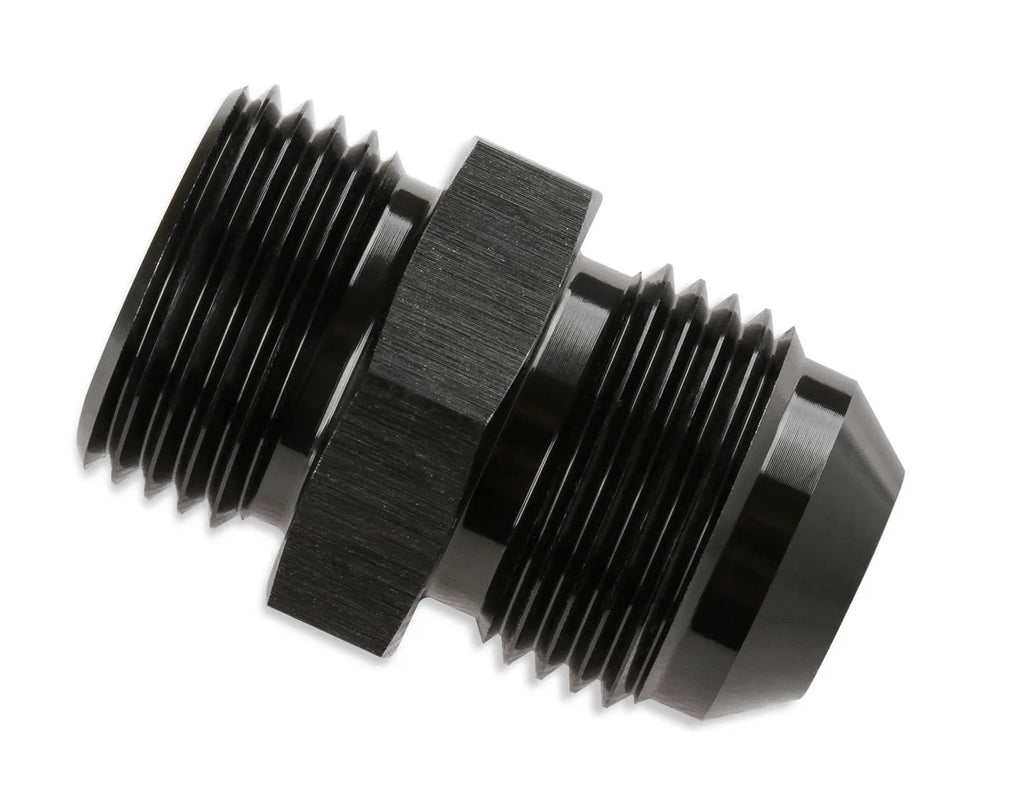 Mr Gasket O-Ring Straight Thread to AN Flare Fitting - 6061 Aluminum Construction 480081-BL - Main Product View