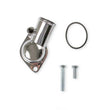Load image into Gallery viewer, Mr. Gasket O-Ring Style Chrome Water Neck 2661 fits 1966-1975 Chevrolet / GMC - Back View