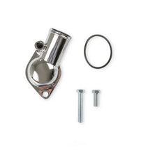 Load image into Gallery viewer, Mr. Gasket O-Ring Style Chrome Water Neck 2661 fits 1966-1975 Chevrolet / GMC - Back View