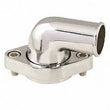 Load image into Gallery viewer, Mr. Gasket O-Ring Style Chrome Water Neck - Side View