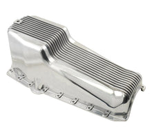 Load image into Gallery viewer, Mr Gasket Oil Pan - Finned Polished Aluminum fits 1955-1985 Buick / Chevrolet / GMC